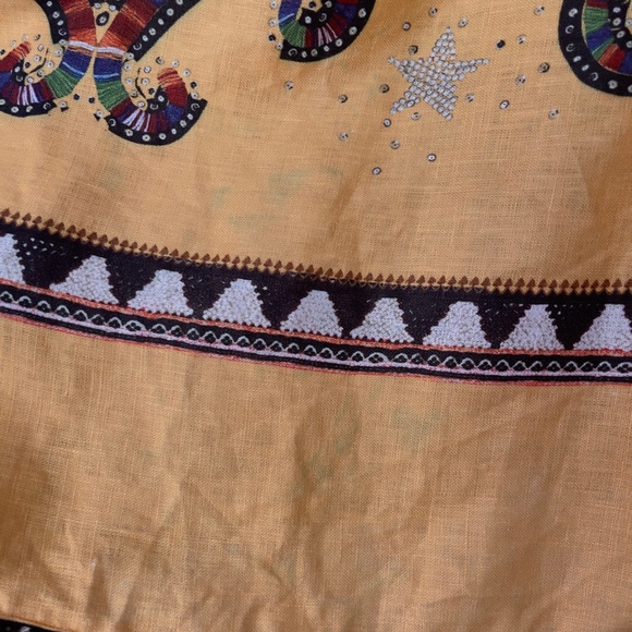 Farm Rio Brigadeiro Maxi sz Small (very faint color defects, see pictures.) - Picture 9 of 12